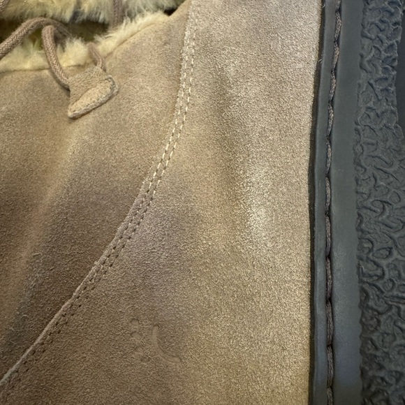 Bare Trap Women's Taupe Gray Faux Fur-Lined Boots Sz 6 - Picture 6 of 8